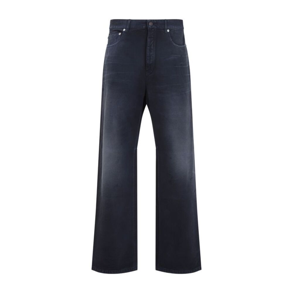 Balenciaga Curved Knee Pants Men
